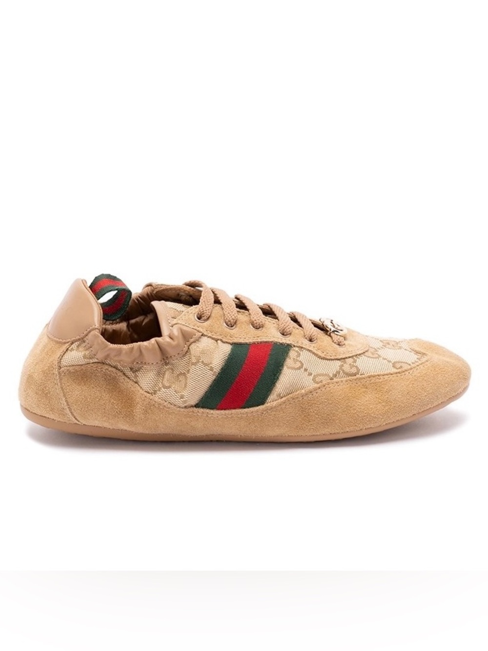 GUCCI Shift GG logo web stripe sneaker